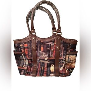 Bradford Exchange Charles Wysocki Classic Cat Tails Tote